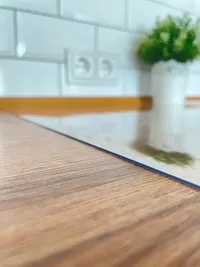 Силиконовая скатерть на стол прозрачная 50x80 см, толщина 1 мм