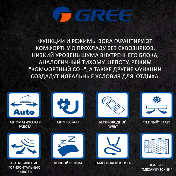 Gree GWH18AACXD/K3NNA2B
